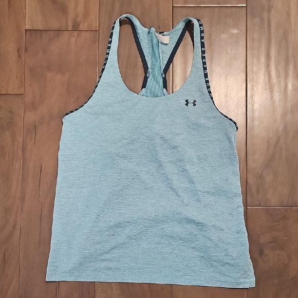 Under Armour Women's Blue Tank Top - Picture 1 of 6